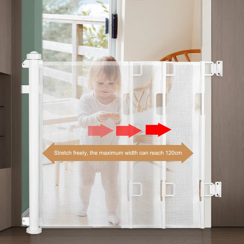 Children's Folding Retractable Door Railing